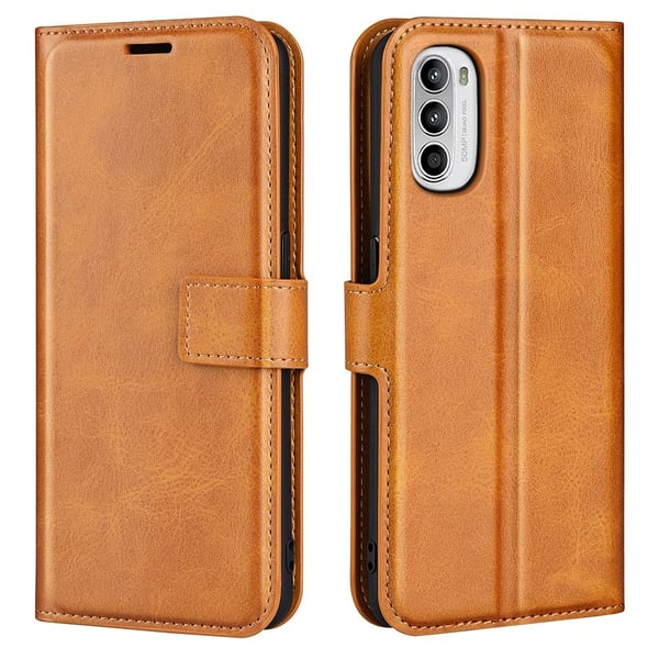 Classic Motorola Moto G52 / Motorola Moto G82 flip etui - Gul