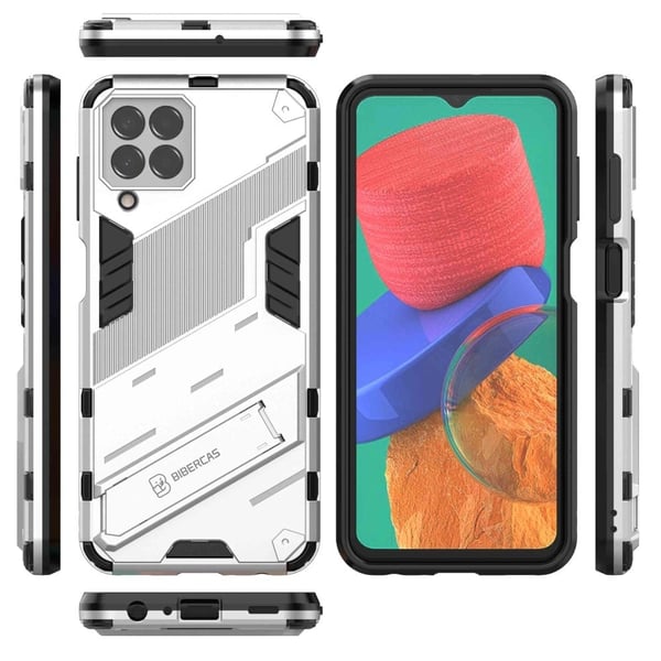 Støtsikkert hybriddeksel for Samsung Galaxy M33 5G - Sølv