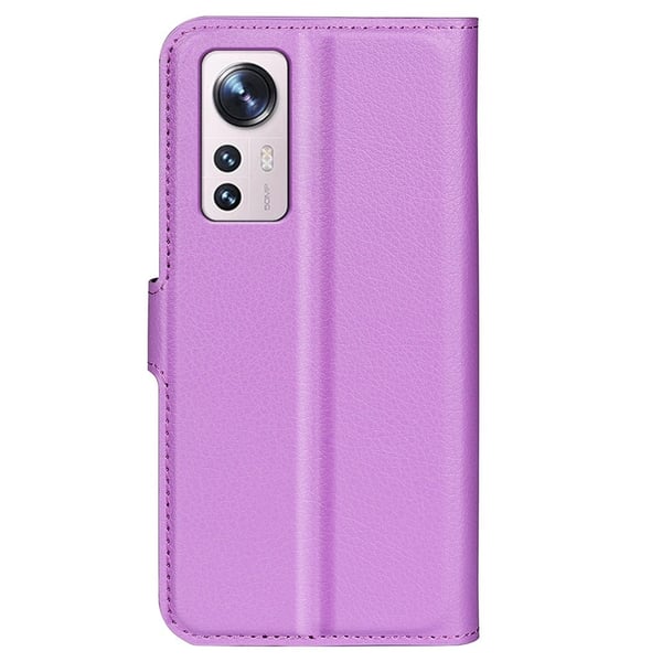 Klassisk Xiaomi 12 Lite flip etui - Lilla