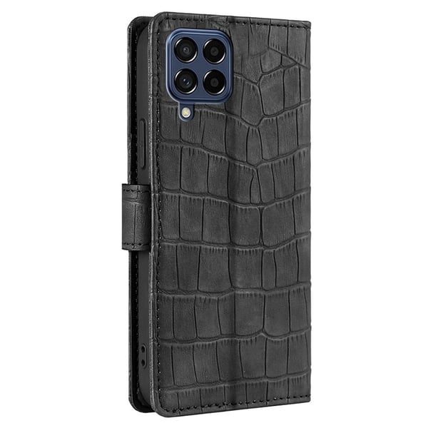 Croco Samsung Galaxy M53 5G cover - Sort