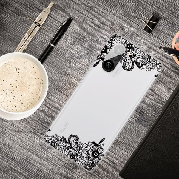 Deco Xiaomi Mi 11i / Xiaomi Redmi K40 Pro Plus / Xiaomi Redmi K40 Pro / Xiaomi Redmi K40 / Xiaomi Poco F3 deksel - Blondeblomst