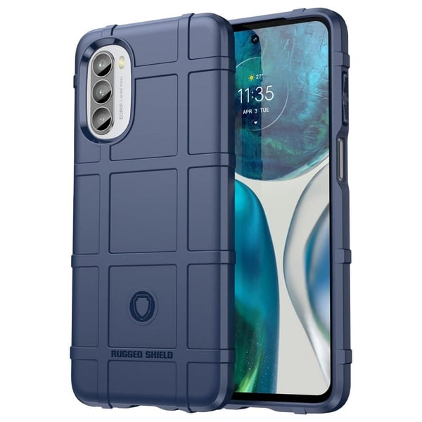 Rugged Shield Motorola Moto G52 cover - Blå