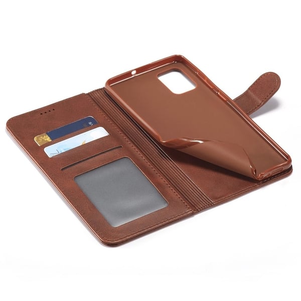 LC.IMEEKE Samsung Galaxy M52 5G flip etui - Rød