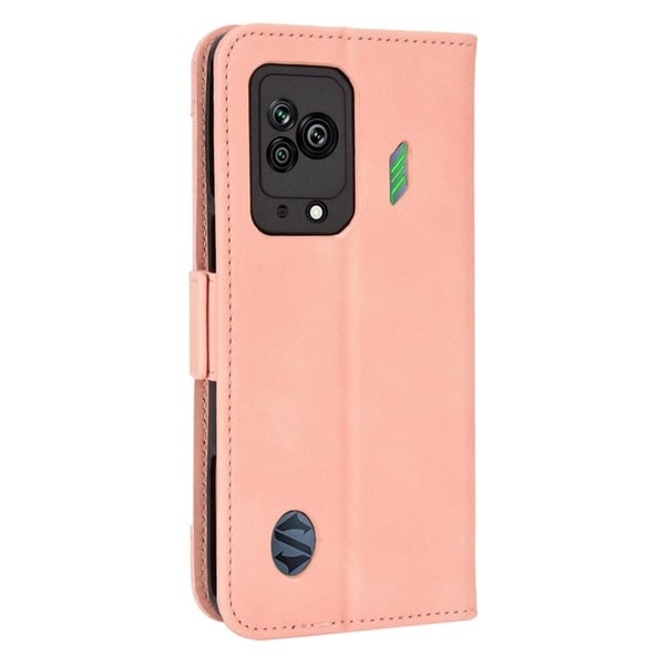 Lommebok-etui i moderne skinn-design Xiaomi Black Shark 5 - Rosa