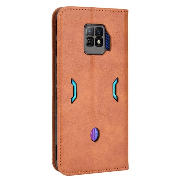 Bofink Vintage ZTE nubia Red Magic 7 Pro lærveske - Brun