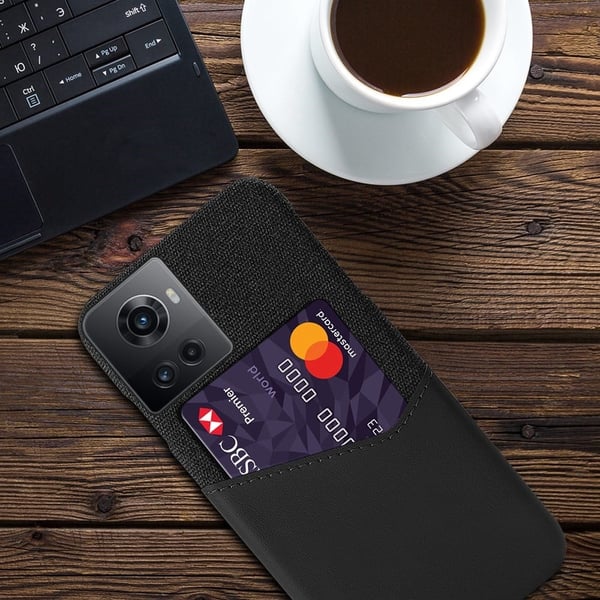 Bofink OnePlus Ace korttikotelo - Musta