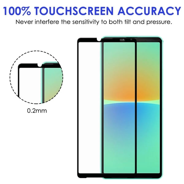 Berøringsfølsomt herdet glass for Sony Xperia 10 IV