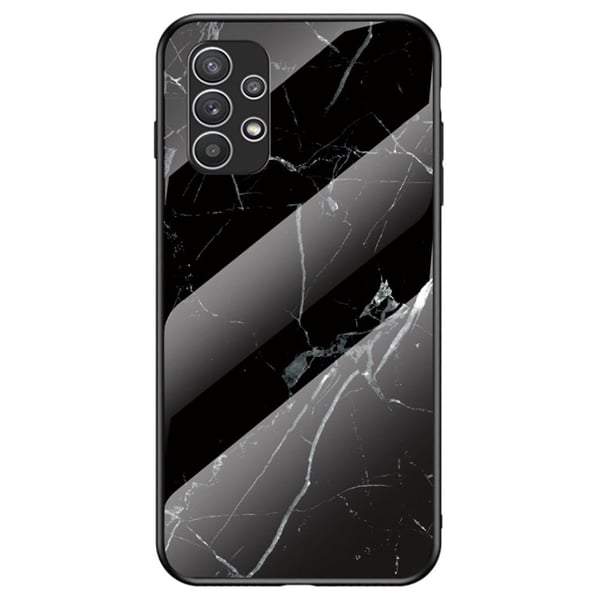 Fantasy Marble Samsung Galaxy A23 cover - Sort Marmor Fantasy Marble Samsung Galaxy A23 cover - Sort Marmor