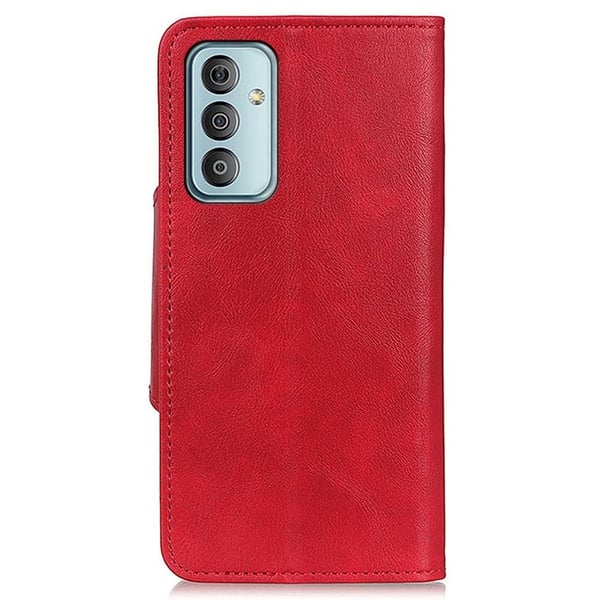 Alpha Samsung Galaxy M23 flip etui i lær - Rød