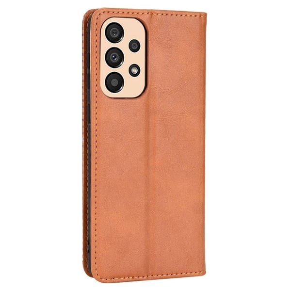 Bofink Vintage Samsung Galaxy A23 lærveske - Brun