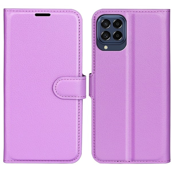 Classic Samsung Galaxy M53 5G flip etui - Lilla