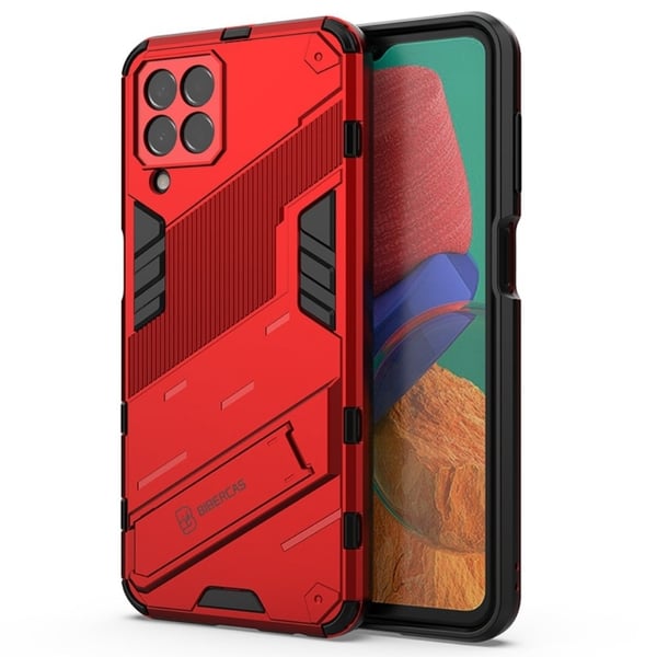 Støtsikkert hybriddeksel for Samsung Galaxy M33 5G - Rød