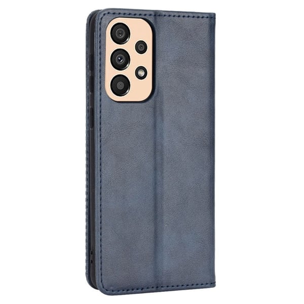 Bofink Vintage Samsung Galaxy A23 lærveske - Blå