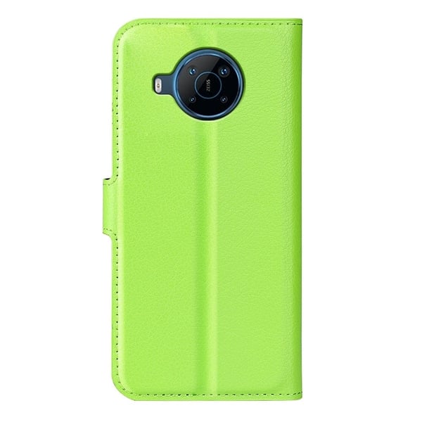 Classic Motorola Moto E30 flip etui - Grønn