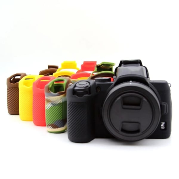 Nikon Z50 silikonisuojus - Punainen