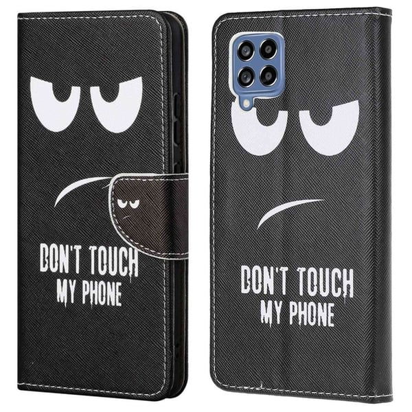 Wonderland Samsung Galaxy M53 5G flip kuoret - Älä Koske Puhelimeeni