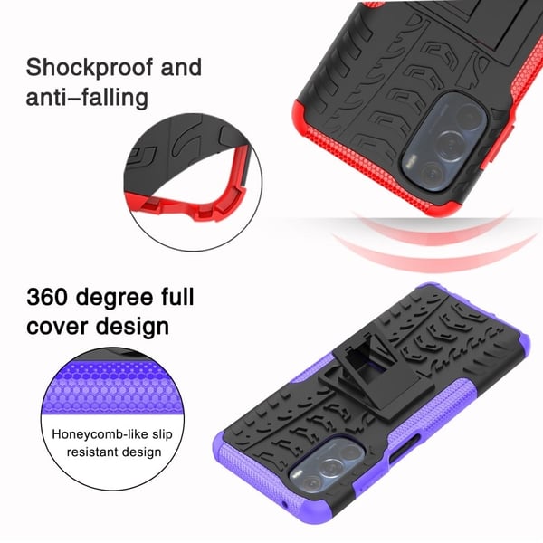 Offroad Motorola Moto G Stylus (2022) deksel - Oransje