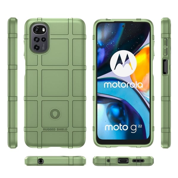Rugged Shield Motorola Moto G22 deksel - Grønn