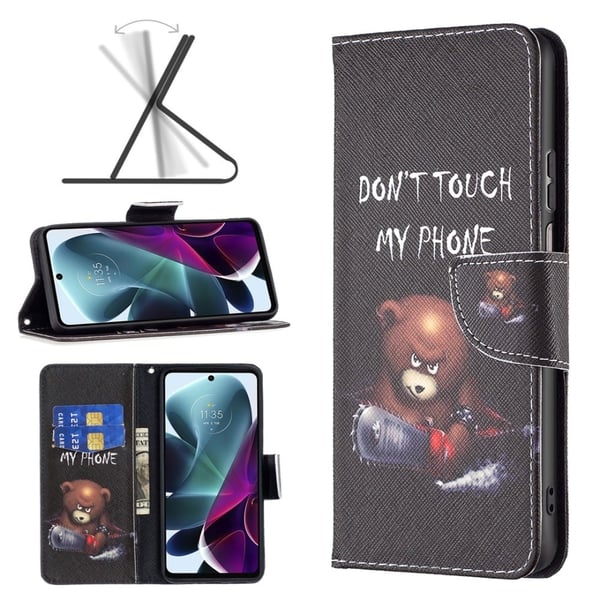 Wonderland Motorola Moto G200 5G / Motorola Edge S30 flip-etui - Bjørn