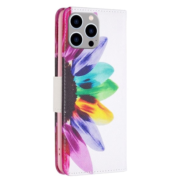Wonderland iPhone 14 Pro Max flip-etui - Solsikke