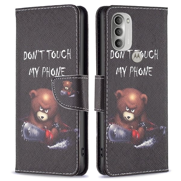 Wonderland Motorola Moto G51 5G flip-etui - Bjørn