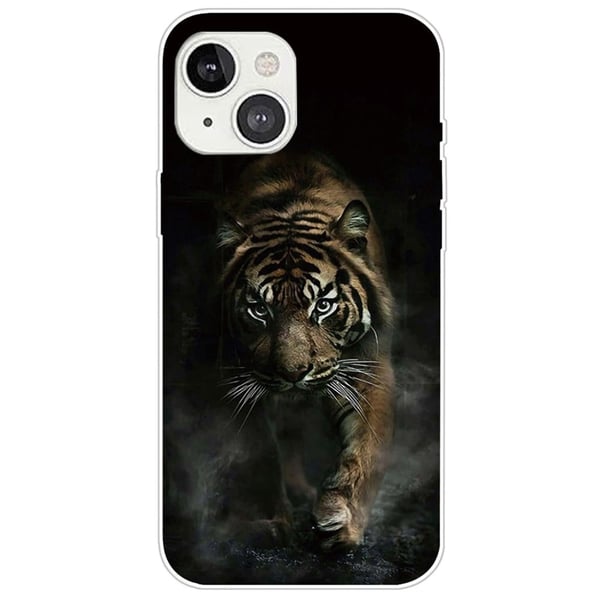 Deco iPhone 14 Plus deksel - Tiger