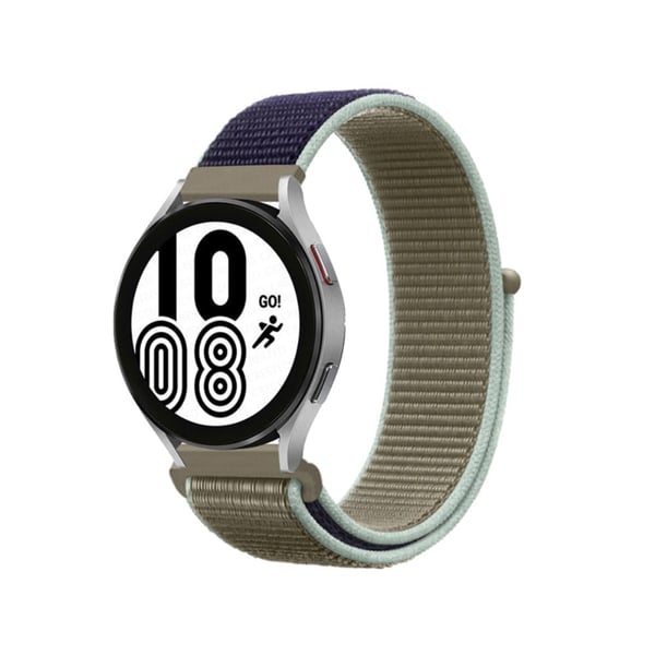 Amazfit GTR 47mm / Pace nylonvevd erstatningsklokkerem - Khaki