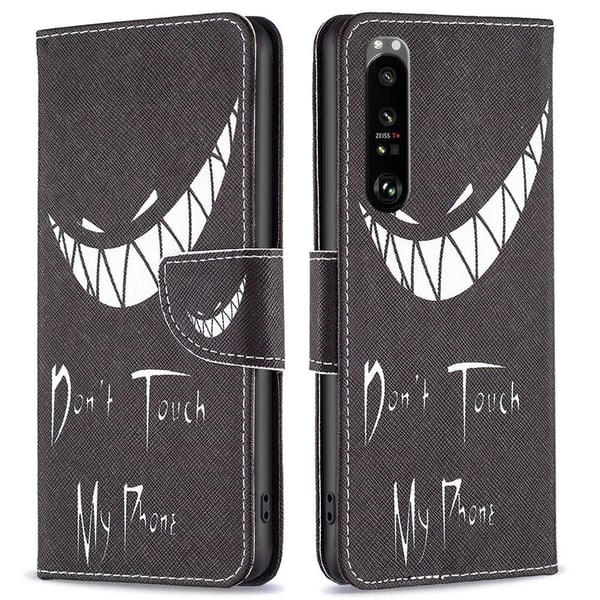 Wonderland Sony Xperia 1 III flip-etui - Ikke Rør Telefonen Min