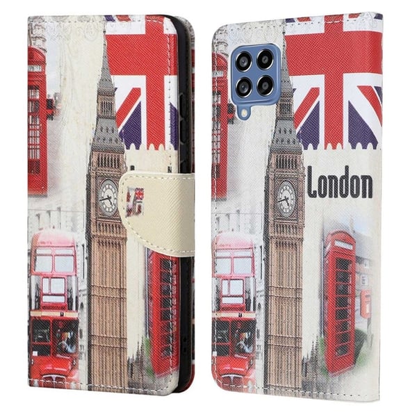 Wonderland Samsung Galaxy M53 5G flip-etui - London Big Ben
