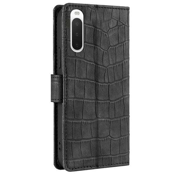 Croco Sony Xperia 10 IV cover - Sort