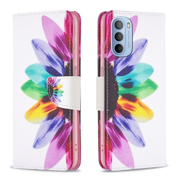 Wonderland Motorola Moto G41 / Motorola Moto G31 flip-etui - Solsikke