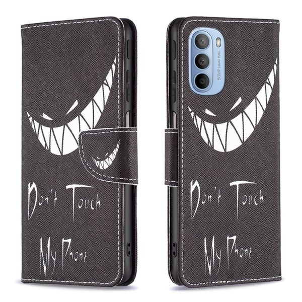 Wonderland Motorola Moto G41 / Motorola Moto G31 flip-etui - Ikke Rør Telefonen Min