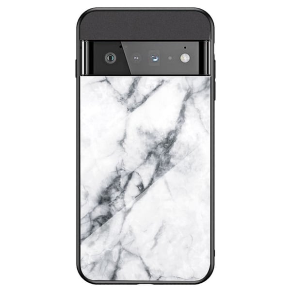 Fantasy Marmor Google Pixel 7 Pro skal - Vit Marmor