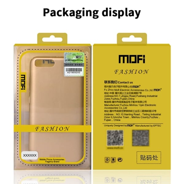 MOFI Samsung Galaxy M52 5G slim shield deksel - Gull