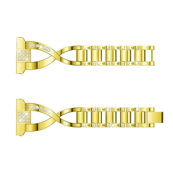 Ticwatch GTX / Pro X-formet urrem med rhinestone - Gull