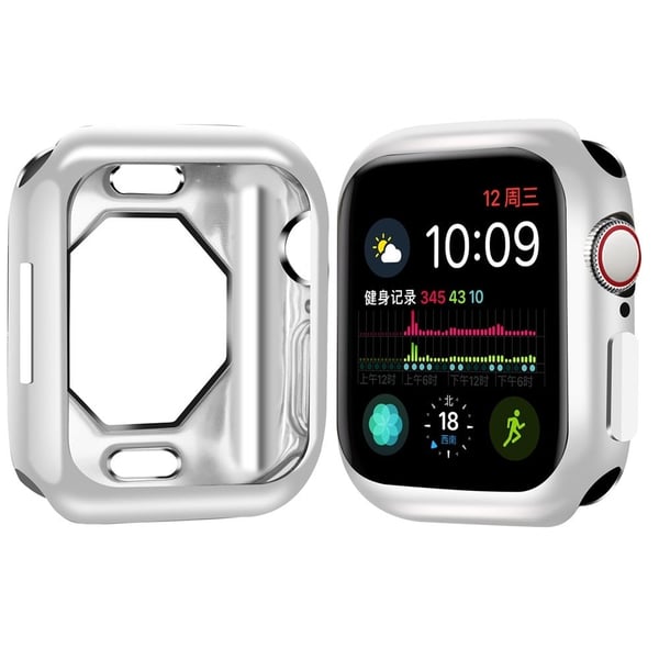 Apple Watch (45 mm) galvanisert deksel - Sølv