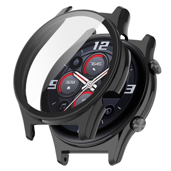 Honor Watch GS 3 kansi karkaistulla lasisuojalla - Musta