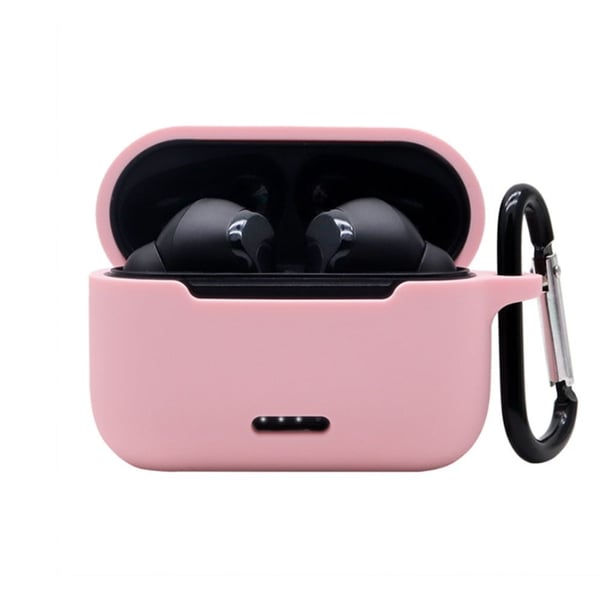 TOZO NC2 silikonikotelo karabiinilla - Pinkki