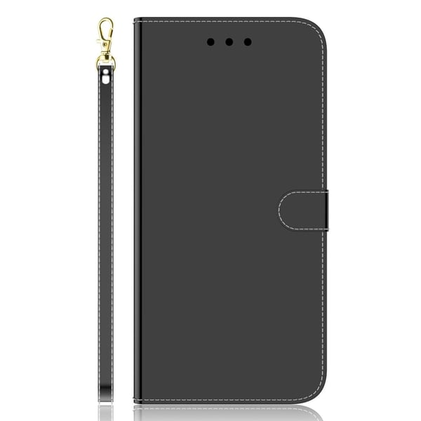 Mirror iPhone 14 Plus flip-etui - Svart