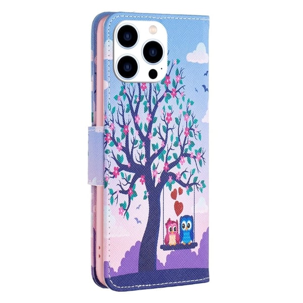 Wonderland iPhone 14 Pro flip-etui - To Ugler