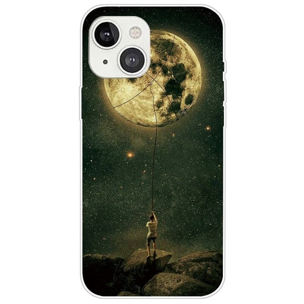 Deco iPhone 14 Plus deksel - Måne