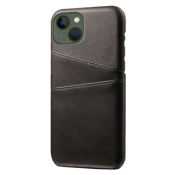 Dual Card iPhone 14 deksel - Svart