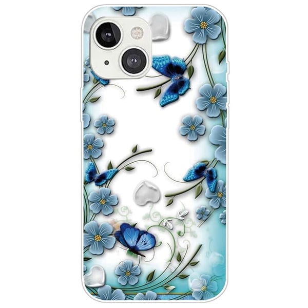 Deco iPhone 14 Plus deksel - Hunder Klistremerke