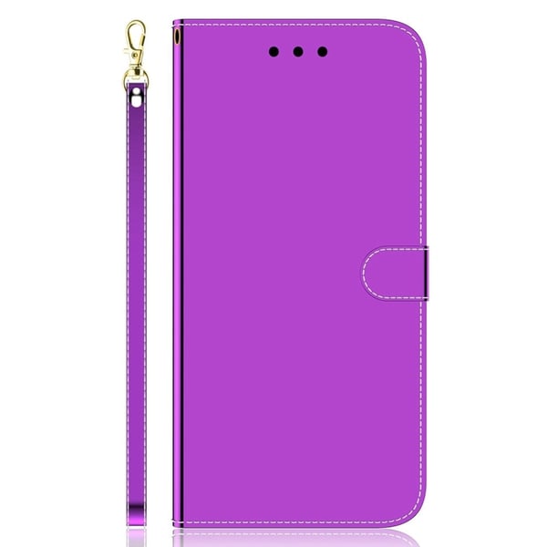 Mirror iPhone 14 Pro Max flip-etui - Lilla