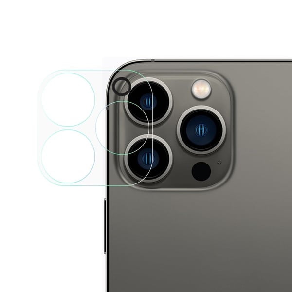 iPhone 13 Pro Max 9H kameralinsebeskytter i herdet glass