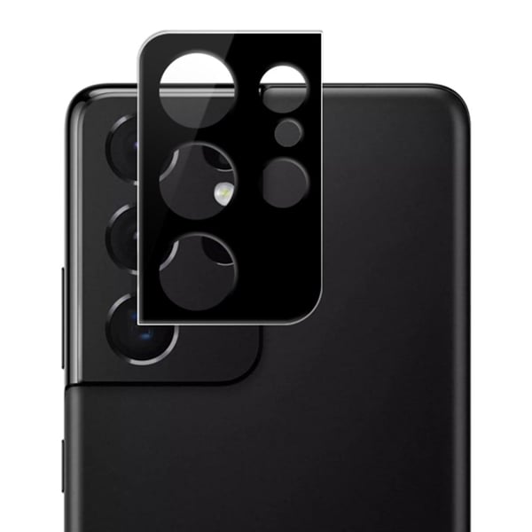 MOCOLO Samsung Galaxy S22 Ultra kameralinsskydd av härdat glas - Svart MOCOLO Samsung Galaxy S22 Ultra kameralinsskydd av härdat glas - Svart