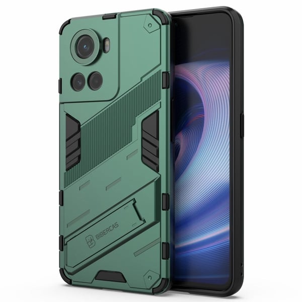 Støtsikkert hybriddeksel for OnePlus 10R / OnePlus Ace - Grønn
