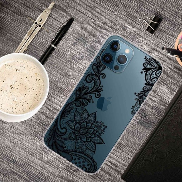 Deco iPhone 14 Pro deksel - Blondeblomst