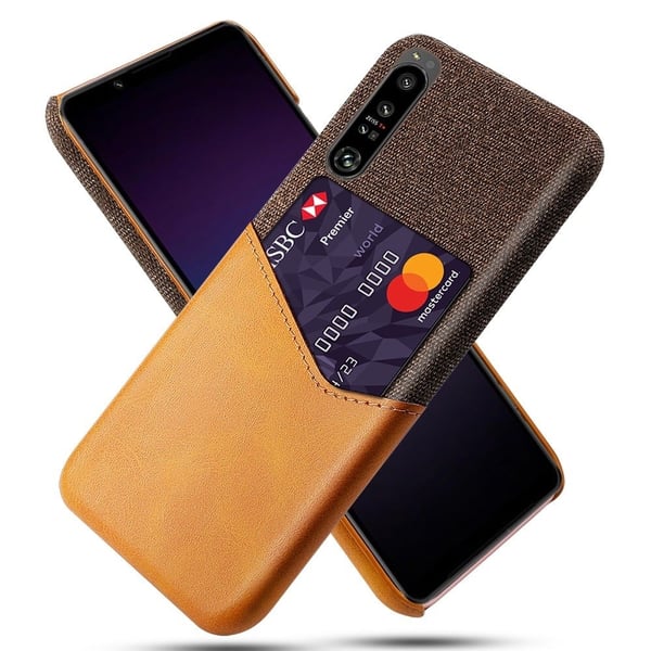 Bofink Sony Xperia 1 IV kortdeksel - Oransje