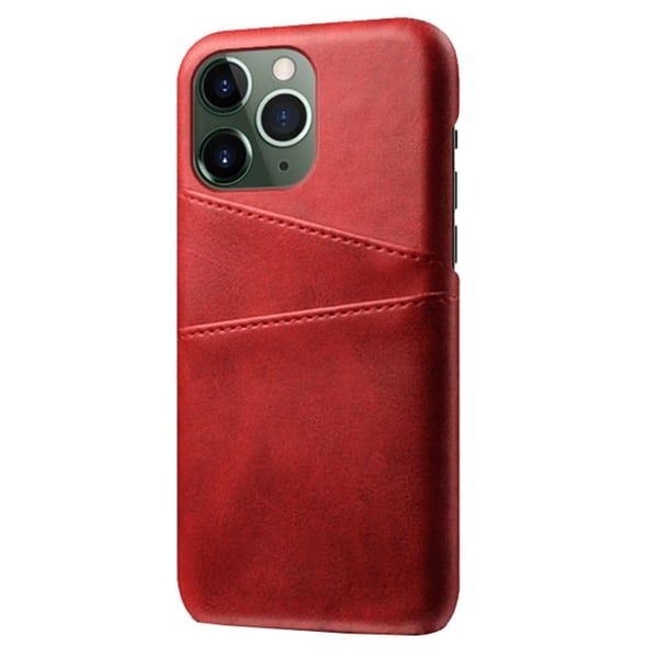 Dual Card iPhone 14 Pro Max deksel - Rød